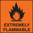 Extremely Flammable sign