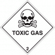 Toxic gas diamond sign