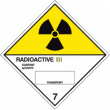 Radioactive III diamond sign