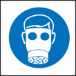 Respirator symbol sign