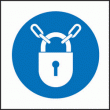 Padlock symbol sign