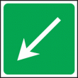 Arrow 45 deg sign