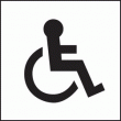 Disabled symbol sign