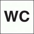 W C sign