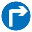 Turn right sign