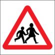 Children crossing sign