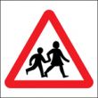 Children crossing sign