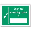 Your assembly point is sign