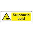 Sulphuric acid sign