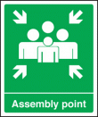 Assembly point EEC sign