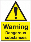 Dangerous substances sign