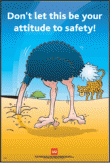 Safety your attitude to safety poster 59812
