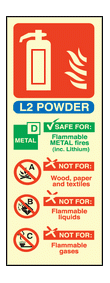 L2 Powder ident sign