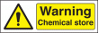 Chemical store sign