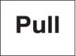 Pull sign