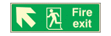 Fire Exit Arrow signs