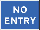 No entry sign