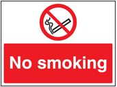 No smoking sign