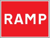Ramp sign