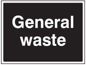 General waste sign