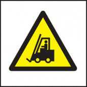 Forklift symbol sign