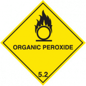 Organic peroxide diamond sign