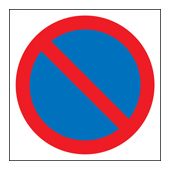 No stopping sign