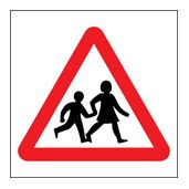 Children crossing sign