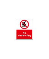 No windsurfing sign