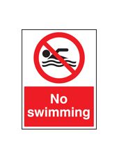 No swiing sign