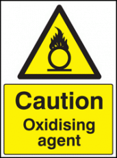 Oxidising agent sign