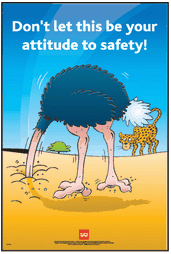 Safety your attitude to safety poster 59812