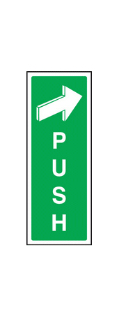 Push sign