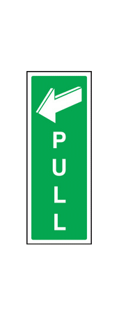 Pull sign