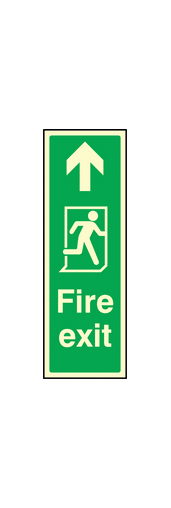 Fire exit up sign