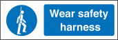Wear harness sign