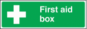 First aid box sign