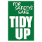 Safety tidy up poster 59802